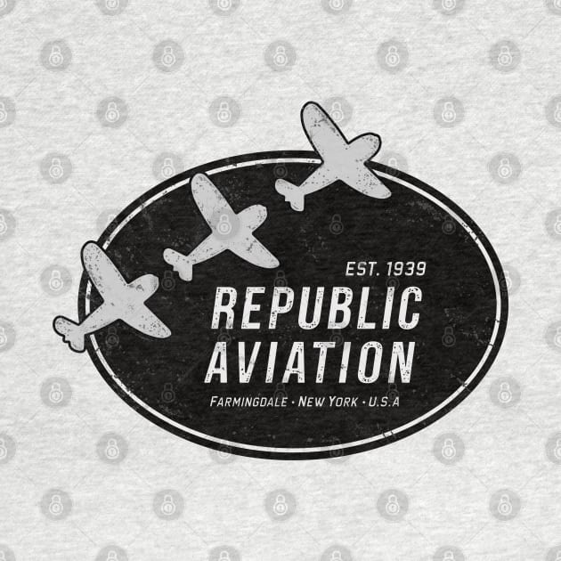 Republic Aviation Logo by 909 Apparel